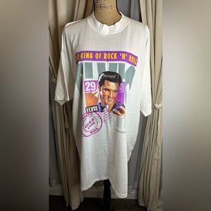 90s Elvis Presley Postage Stamp T Shirt